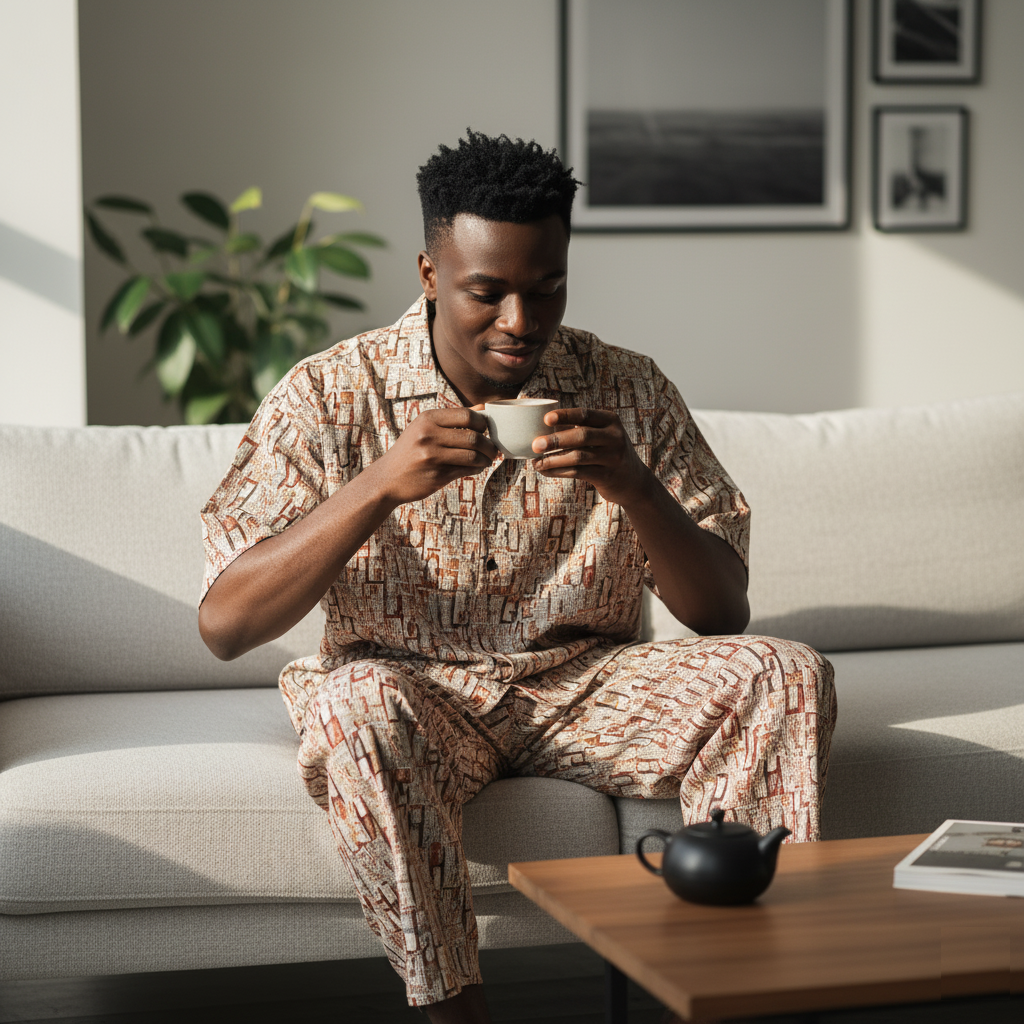 ikrest male model in a relaxed pose